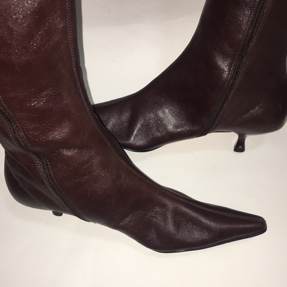 Anne Klein leather boots - Picture 4 of 8